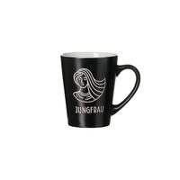 HENKELBECHER JUNGFRAU Cosmic schwarz 350 ml - Schwarz, Keramik (0.35L) - Ritzenhoff Breker