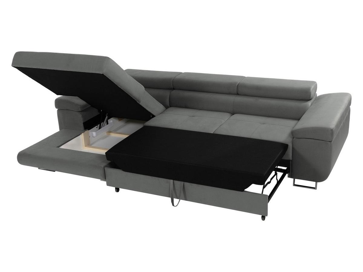 ECKSOFA Torezio Mini Cord, Seite: Rechts - Sahara, Holz/Textil (280/170cm) - MIRJAN24