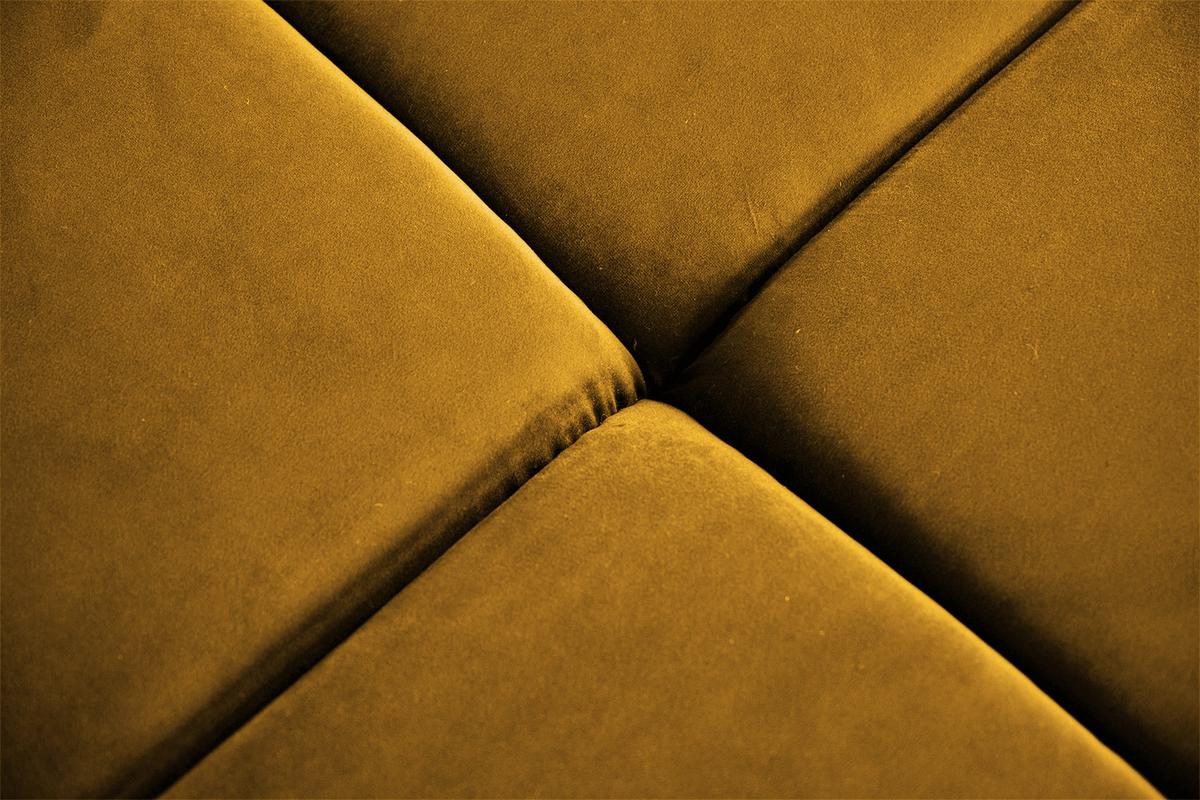 ECKSOFA NEVADA Gelb Velvet - Currygelb/Gelb, Textil (319/215cm) - KAWOLA