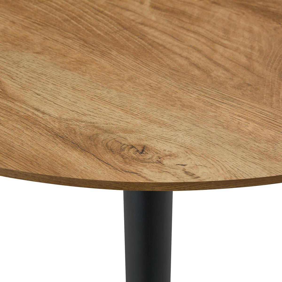 ESSTISCH NEVERS nussbaum - Nussbaumfarben, Holzwerkstoff (100/100/77cm) - IDIMEX