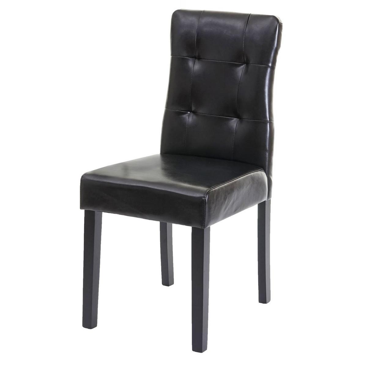 ESSZIMMERSTUHL Schwarz 4er-Set - Schwarz, Textil (41/88/55cm) - MCW