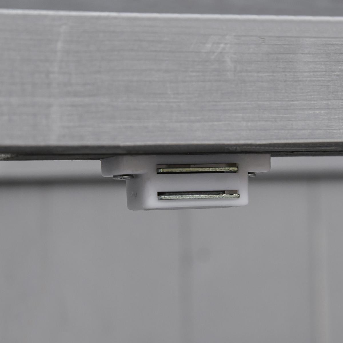 GARTENSCHRANK Geräteschuppen, Doppeltür, 2 Fächer, wetterfest, Tannenholz, Dunkelgrau - Grau, Holz (43/88/74cm) - Outsunny