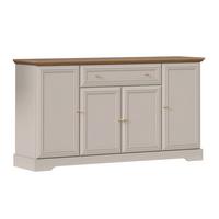 SIDEBOARD Dulci Kaschmir und Holz - Kaschmir, Holzwerkstoff (164.7/91.5/46.2cm) - Petits-meubles