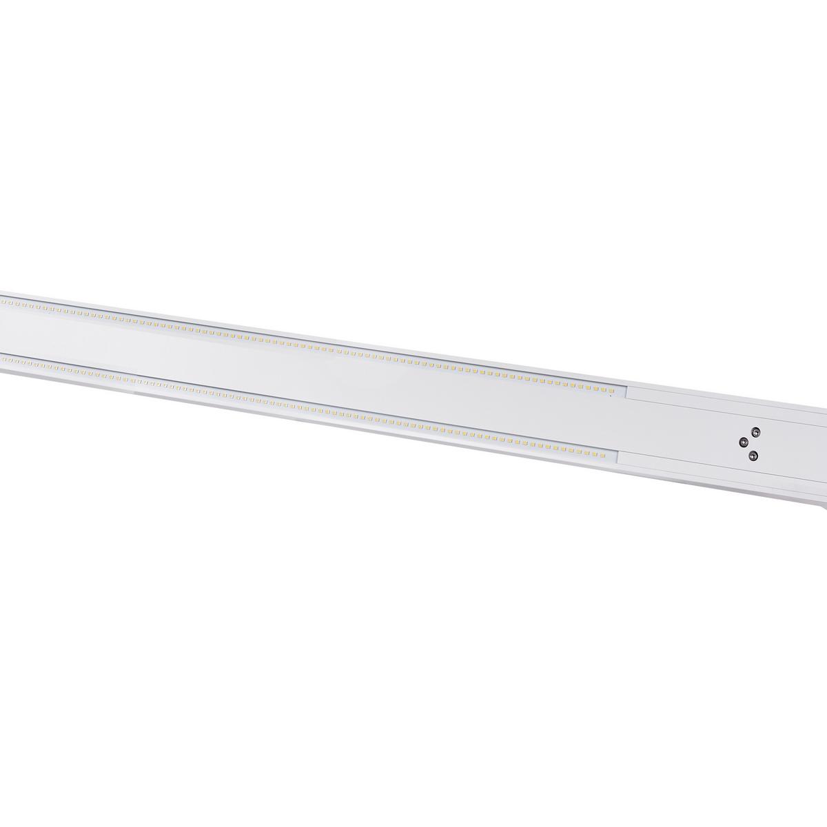 STEHLAMPE Perseus 7/95/186 cm - Weiß, Metall (7/95/186cm) - Beliani