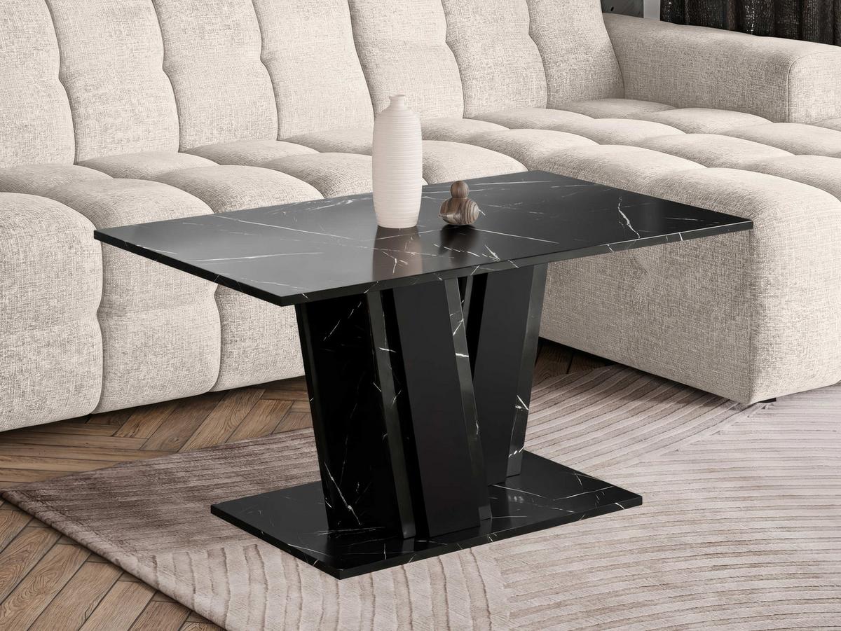 COUCHTISCH Muss - Schwarz, Holzwerkstoff (60/100/55cm) - MIRJAN24