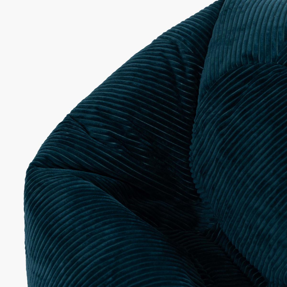SITZSACK Cord Kingston XXL - Dunkelgrün, Textil (92/52/92cm) - icon
