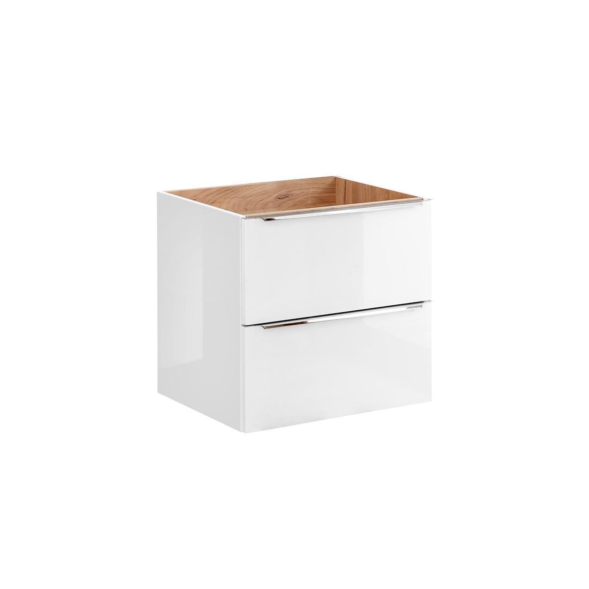 WASCHTISCHUNTERSCHRANK 60cm April Weiß - Weiß, Holzwerkstoff (60/57/46cm) - Petits-meubles