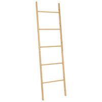 HANDTUCHHALTER Heller Holzfarbton Manaus - Hellbraun, Holz (44/160/4cm) - Beliani
