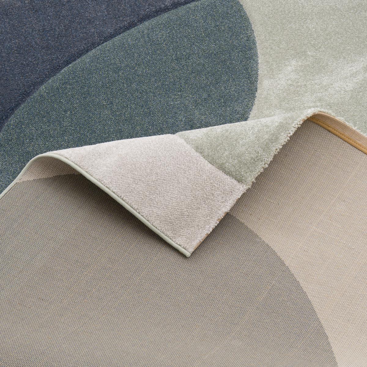 DESIGNER TEPPICH MAUI MODERN - Blau, Textil (80/150cm) - Pergamon