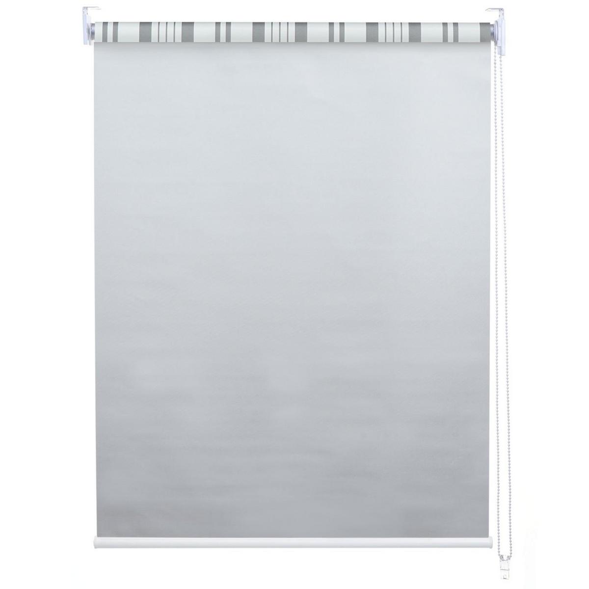 ROLLO Grau, Weiß - Weiß/Grau, Textil (100/230/7cm) - MCW