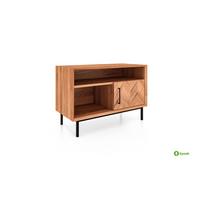 KOMMODE LEON Kernbuche - Kernbuche, Holz (97/65/45cm) - byoak