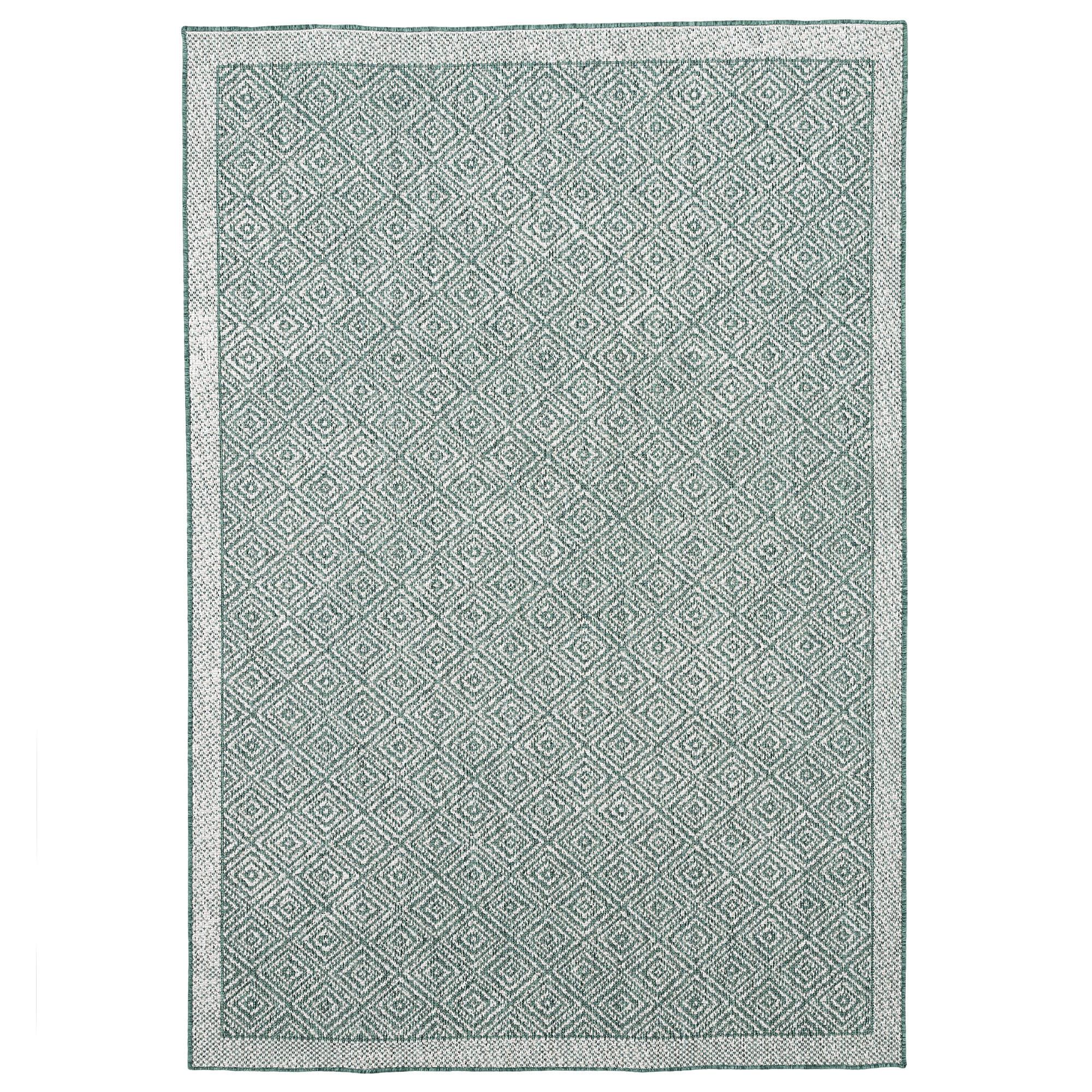 IN & OUTDOOR TEPPICH HAMPTON MELIERT - Grün, Textil (200/290cm) - Pergamon