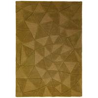 WOLLTEPPICH handgetuftet DEBEN, Splitterformen, Ocker, 200 x 290 cm - Gelb, Textil (200/290cm) - KADIMA DESIGN