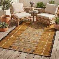 OUTDOORTEPPICH Aurora 60x100 cm - Goldfarben, Textil (60/100cm) - Gino Falcone