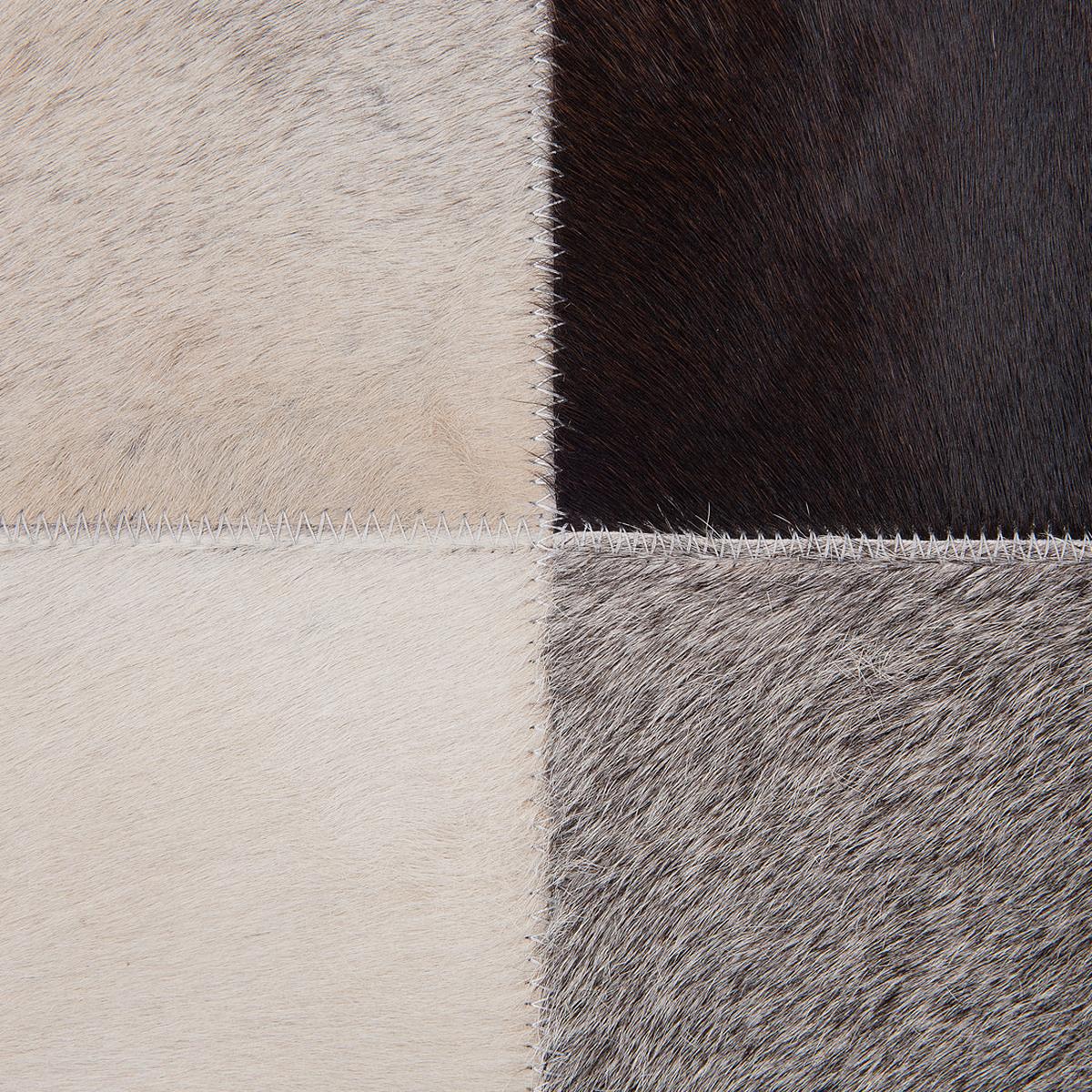 KURZFLOR-TEPPICH Soke 230/160 cm - Multicolor, Fell (160/230cm) - Beliani