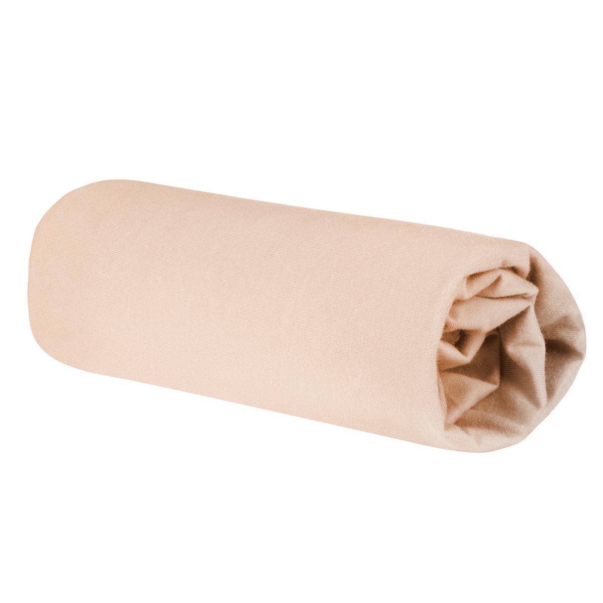 SPANNBETTLAKEN 40 x 90 – 45 x 90 cm - Beige, Textil (45/90cm) - Roba