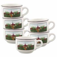 TEETASSEN Design Naif bunt 250 ml 6er Set - Multicolor, Keramik (0.25L) - Villeroy & Boch