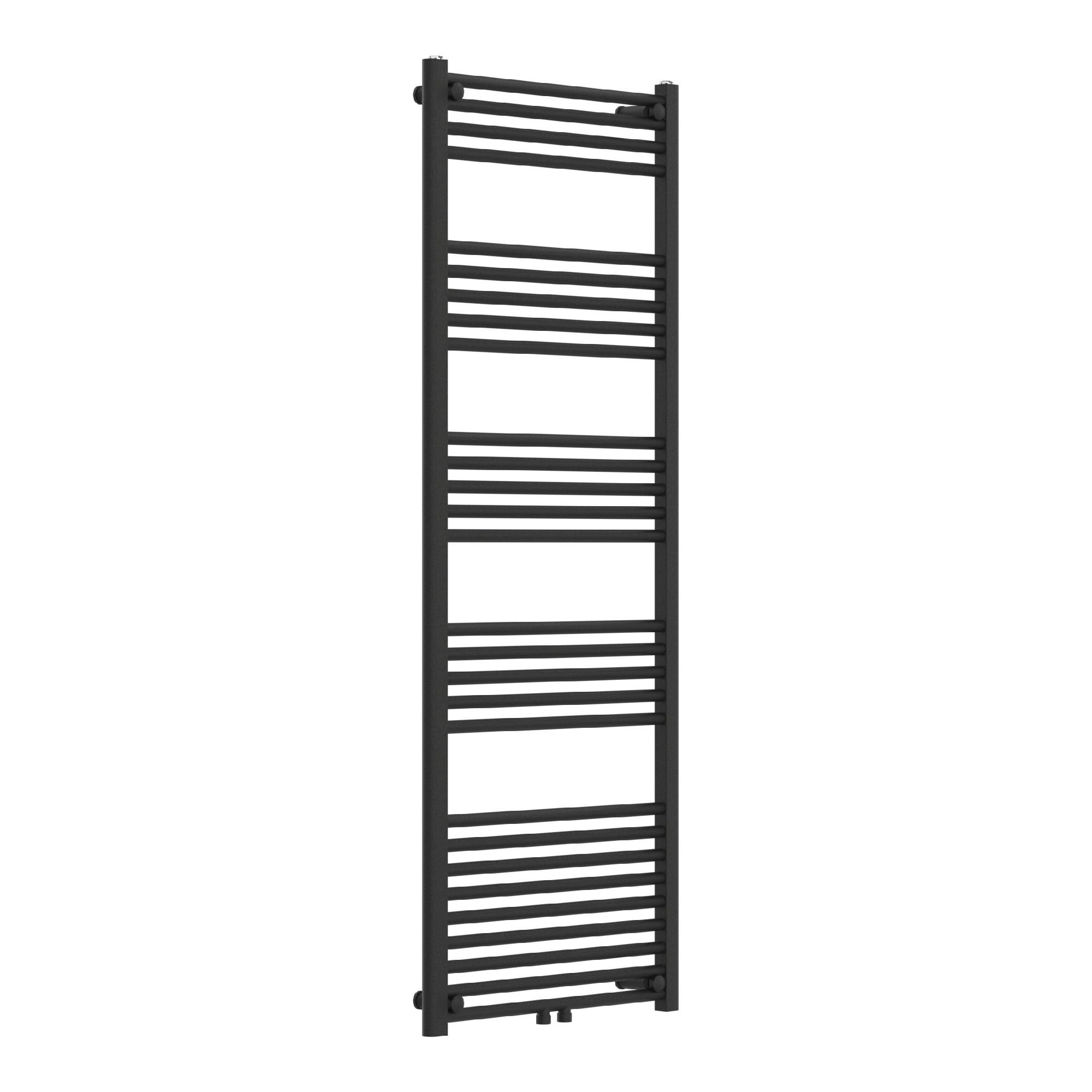 HANDTUCHHEIZKÖRPER Voss I. - Schwarz, Metall (60/160/3cm) - [neu.haus]