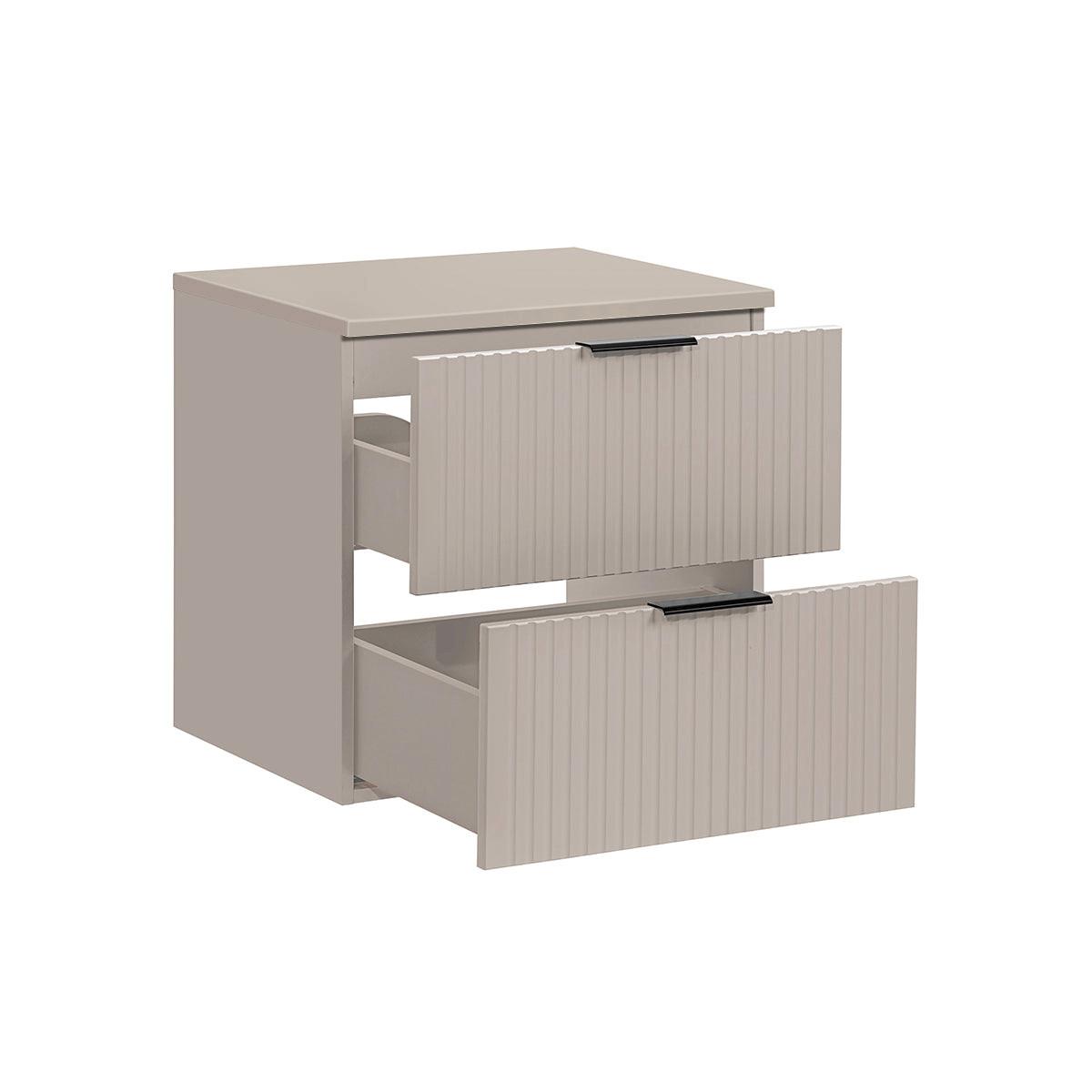 WASCHTISCHUNTERSCHRANK 60.6cm Adriel Kaschmir - Beige, Holzwerkstoff (60.6/59/46cm) - Petits-meubles