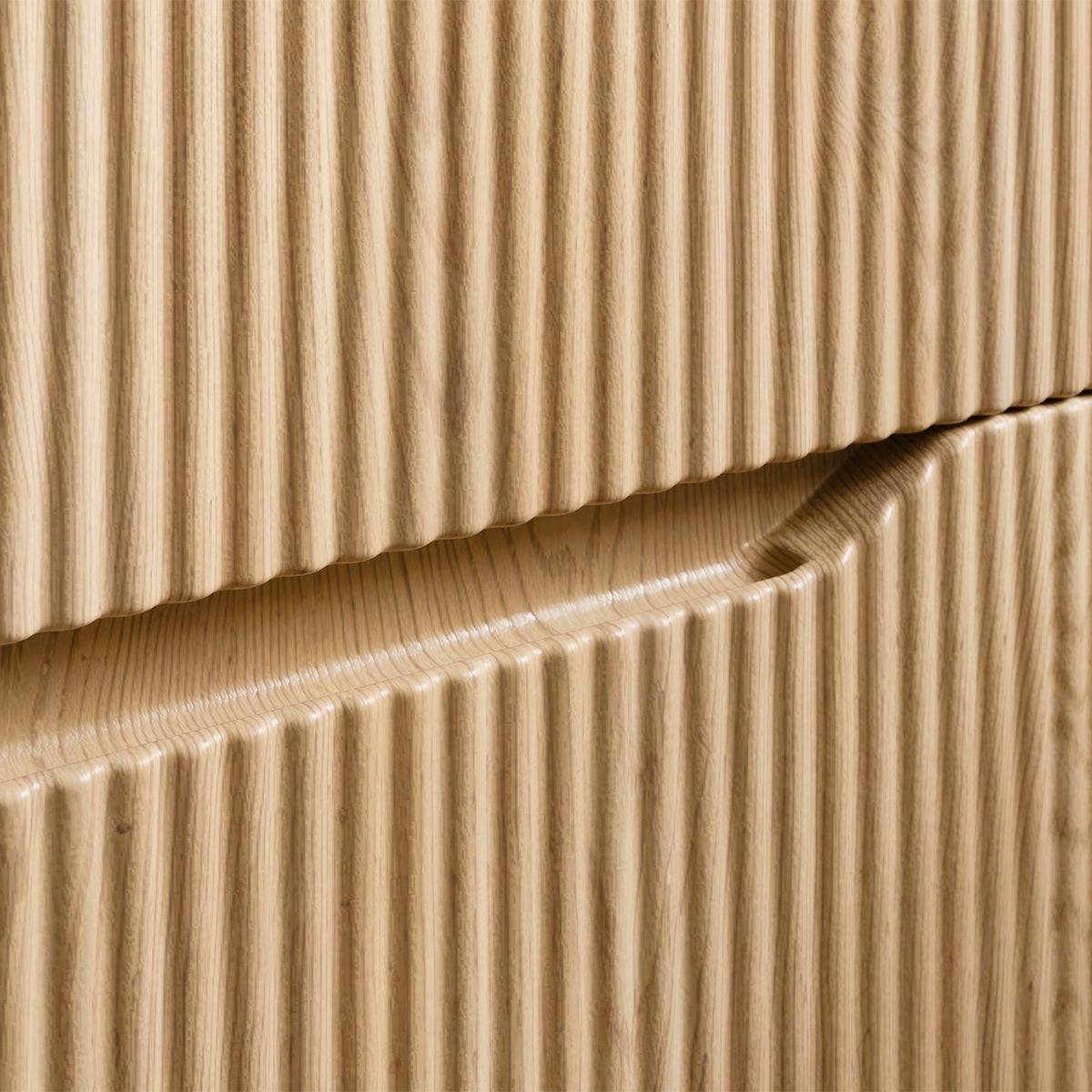 WASCHTISCHUNTERSCHRANK 80.2cm Isaline Helle Eiche - Braun, Holzwerkstoff (80.2/57/46cm) - Petits-meubles
