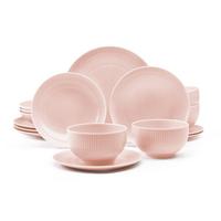 STARTER-SET Amina Rosé 16-tlg. - Rosa, Keramik (2/2/2cm) - Seltmann Weiden