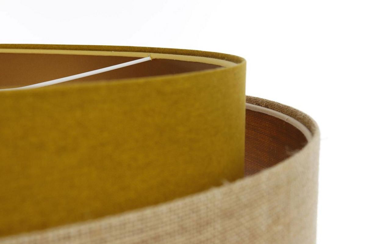 HÄNGELEUCHTE Grün 60/25 cm - Beige, Kunststoff (60/1.9/25cm) - ONZENO