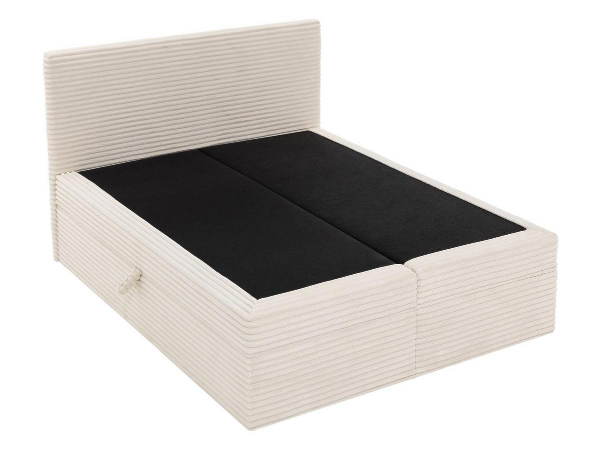 BOXBETT Wokio - H3 - Dunkelgrau/Schwarz, Holzwerkstoff/Kunststoff (140/200cm) - MIRJAN24