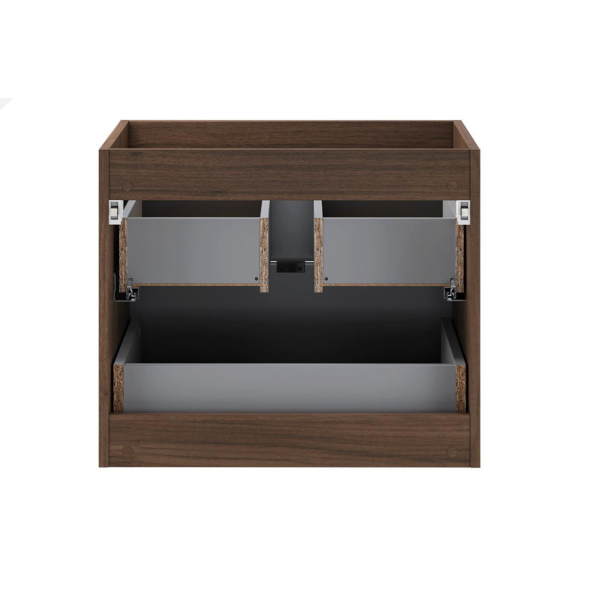DOPPELWASCHTISCH 121cm Elias Holz - Braun, Holzwerkstoff (121/50/46cm) - Petits-meubles
