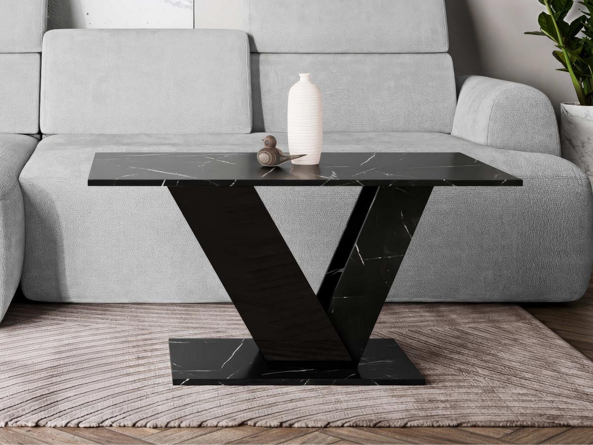 COUCHTISCH Dubai - Schwarz, Holzwerkstoff (60/100/55cm) - MIRJAN24