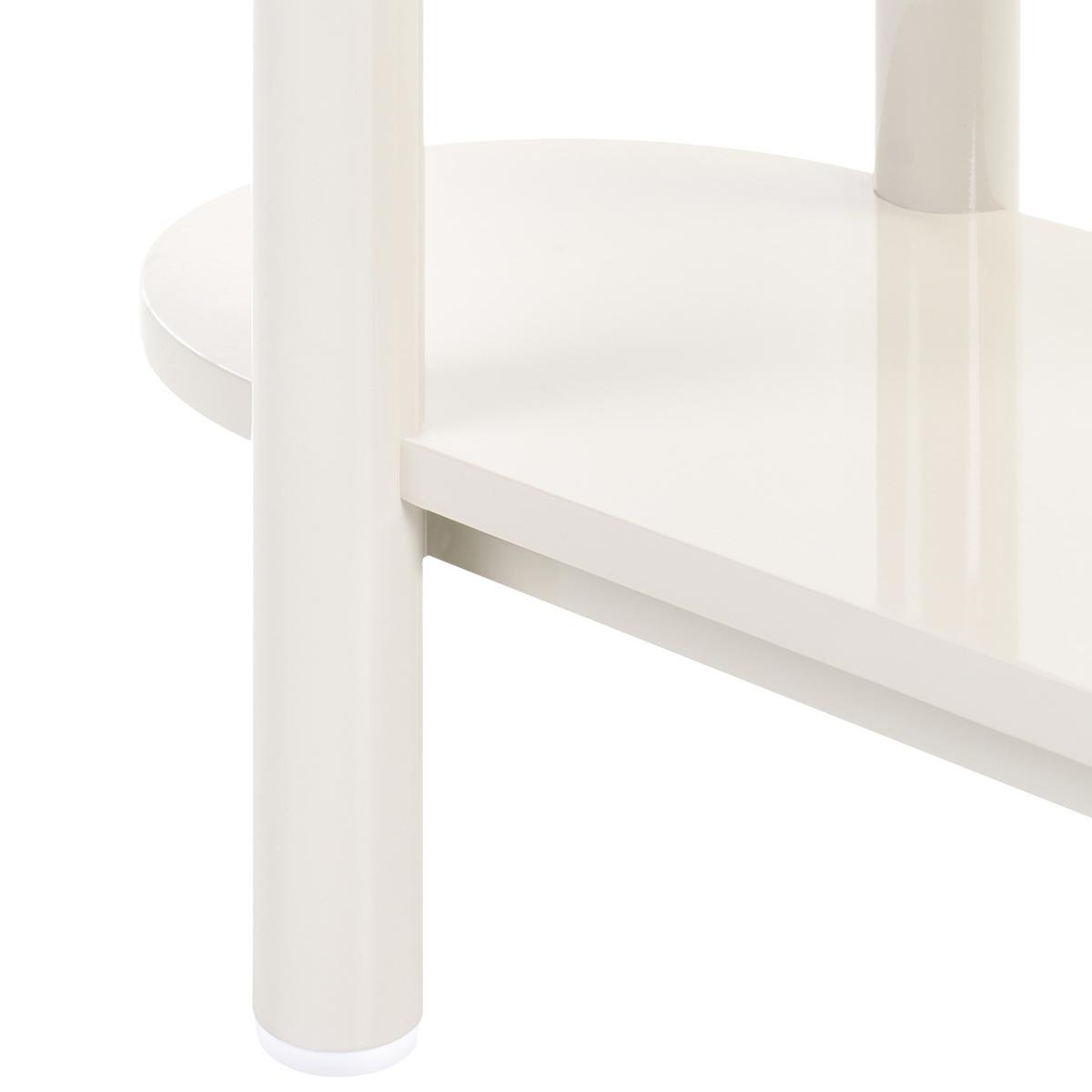 BÜCHERREGAL mit 3 Ebenen 170 cm Beige Granity - Beige, Holzwerkstoff (110/170/30cm) - Beliani