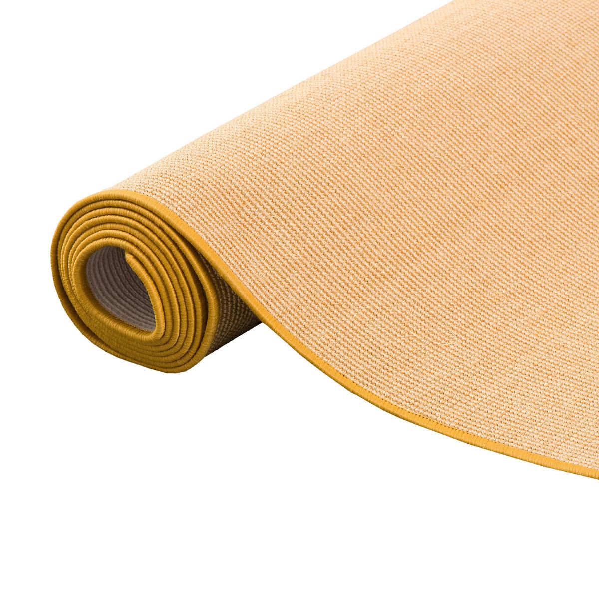 SISAL NATUR LÄUFER TEPPICH - Honig, Textil (80/400cm) - Snapstyle