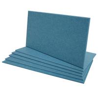 AKUSTIKWANDPANEEL Blau Komplett-Set - Blau, Textil (30/60/1cm) - MCW