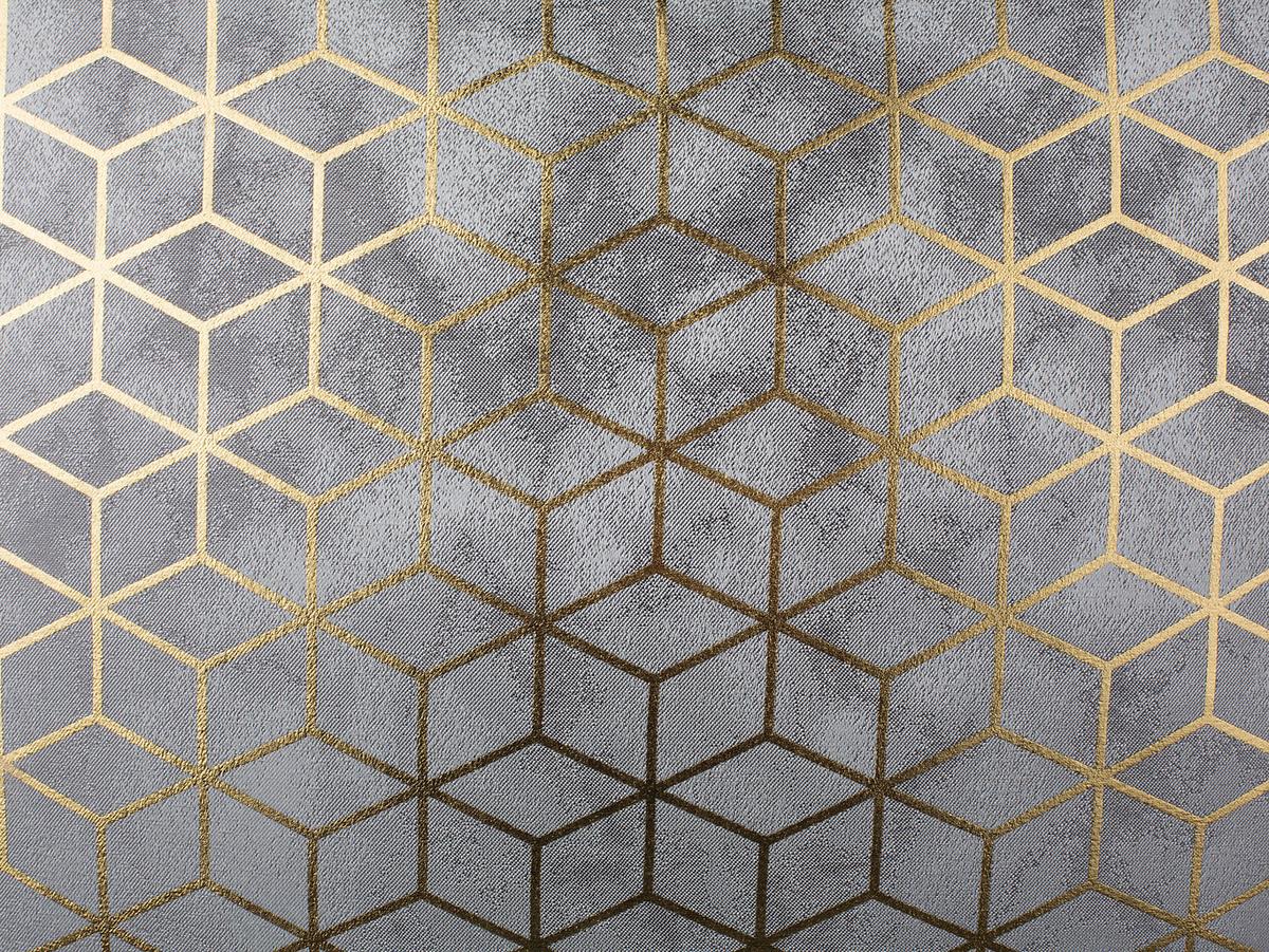 DEKOKISSEN 2er-Set Silber 45/45 cm Camellia - Silberfarben, Textil (45/45cm) - Beliani
