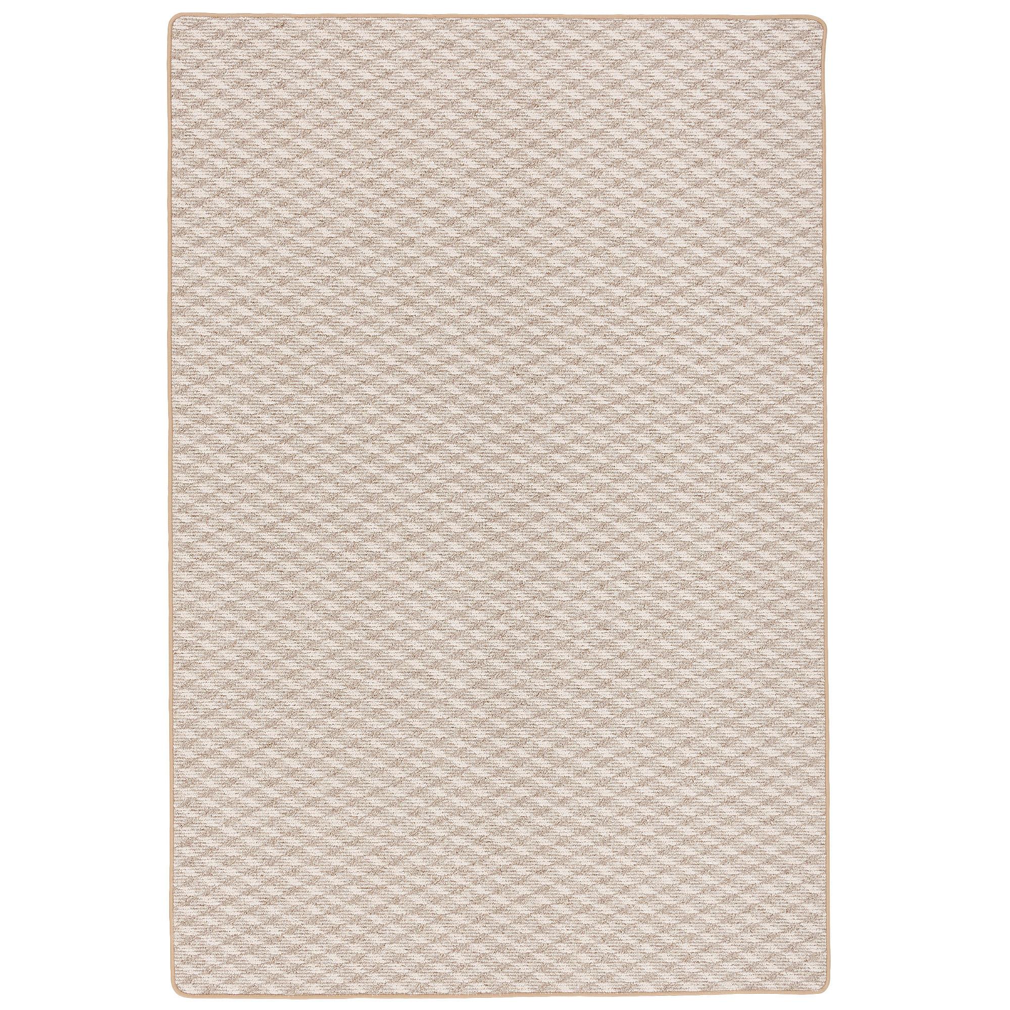 SCHLINGEN TEPPICH MODERN DIAMOND - Sandfarben, Textil (100/100cm) - Snapstyle
