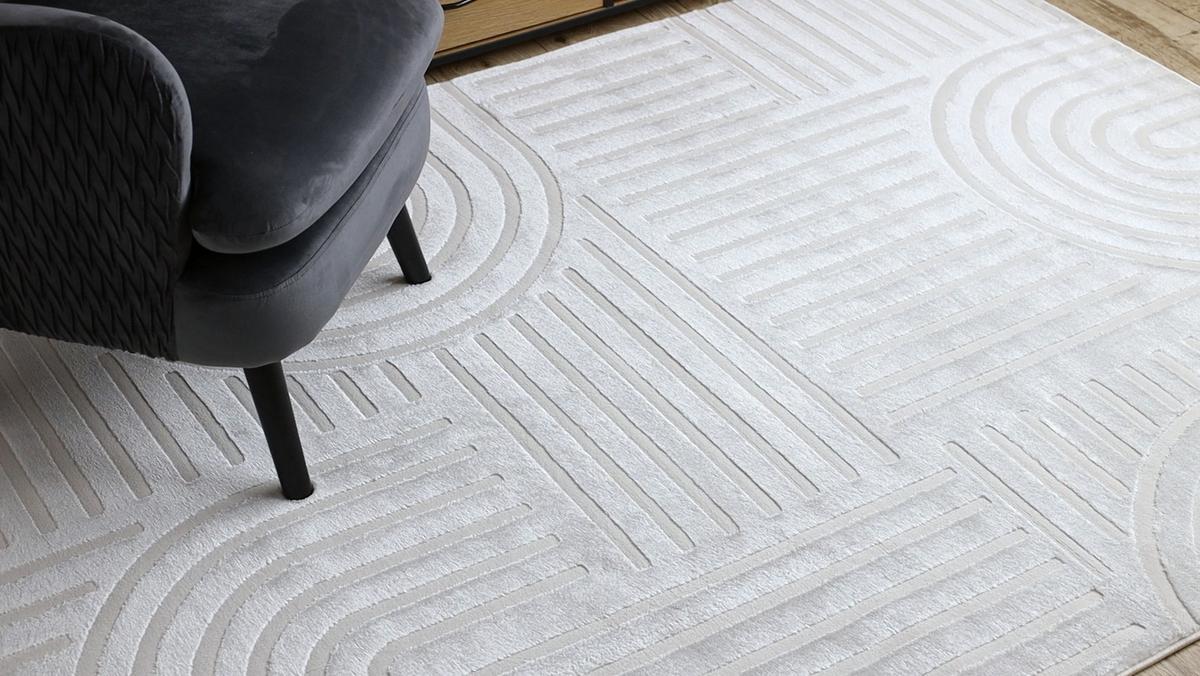 TEPPICH Balance 160/220 cm - Creme, Textil (160/220cm) - rugsX