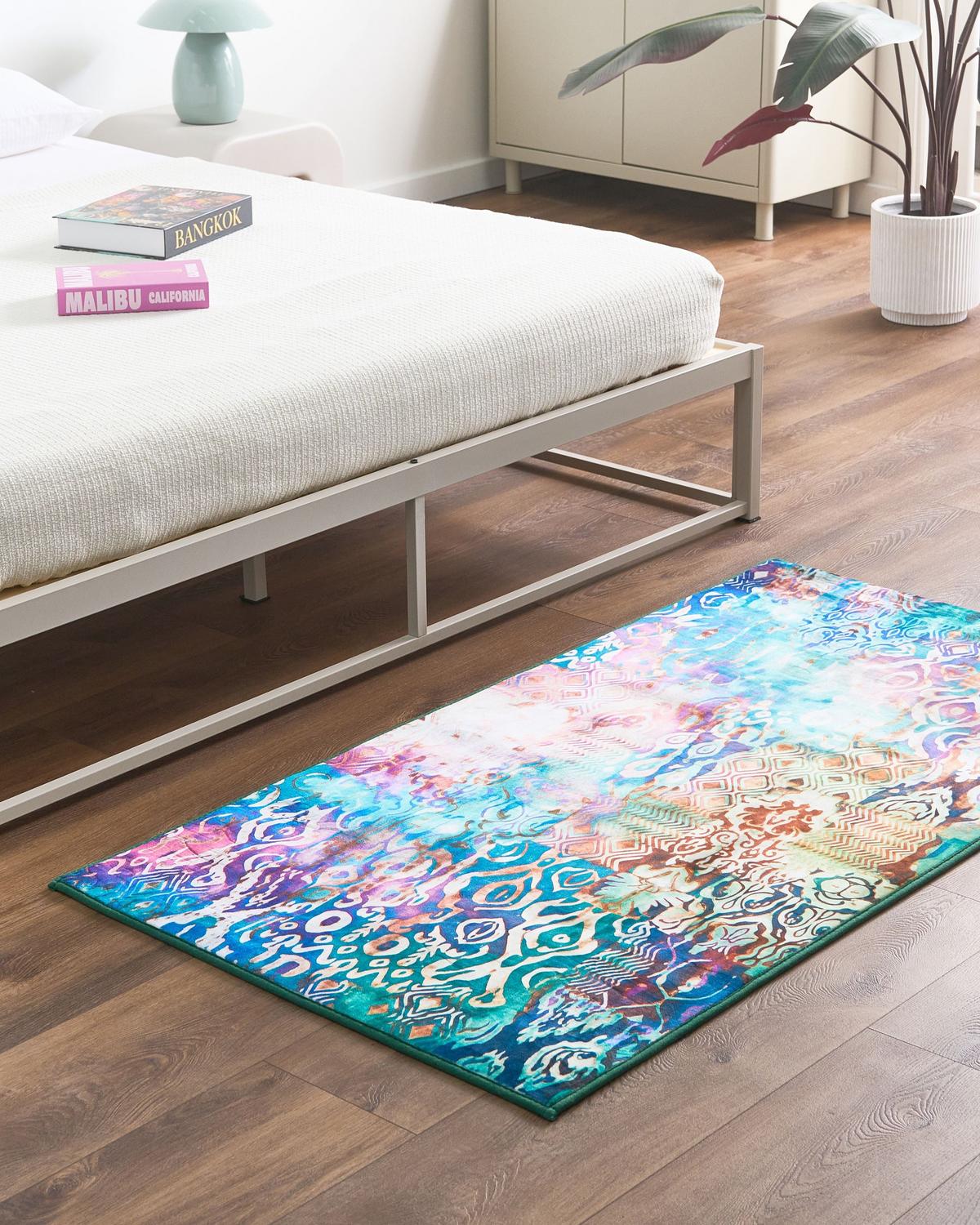 TEPPICH Bunt 80/150 cm Isvanta - Multicolor, Textil (80/150cm) - Beliani