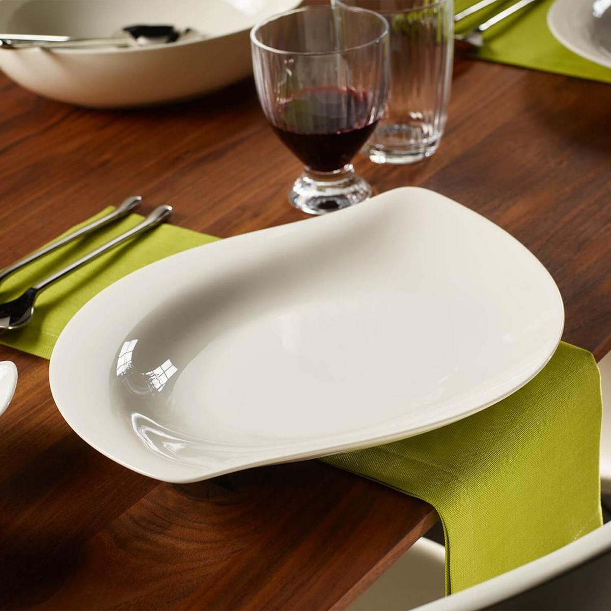 SCHALEN FLACH New Cottage Special Serve Salad weiß 600 ml 6er Set - Weiß, Keramik (1cm) - Villeroy & Boch