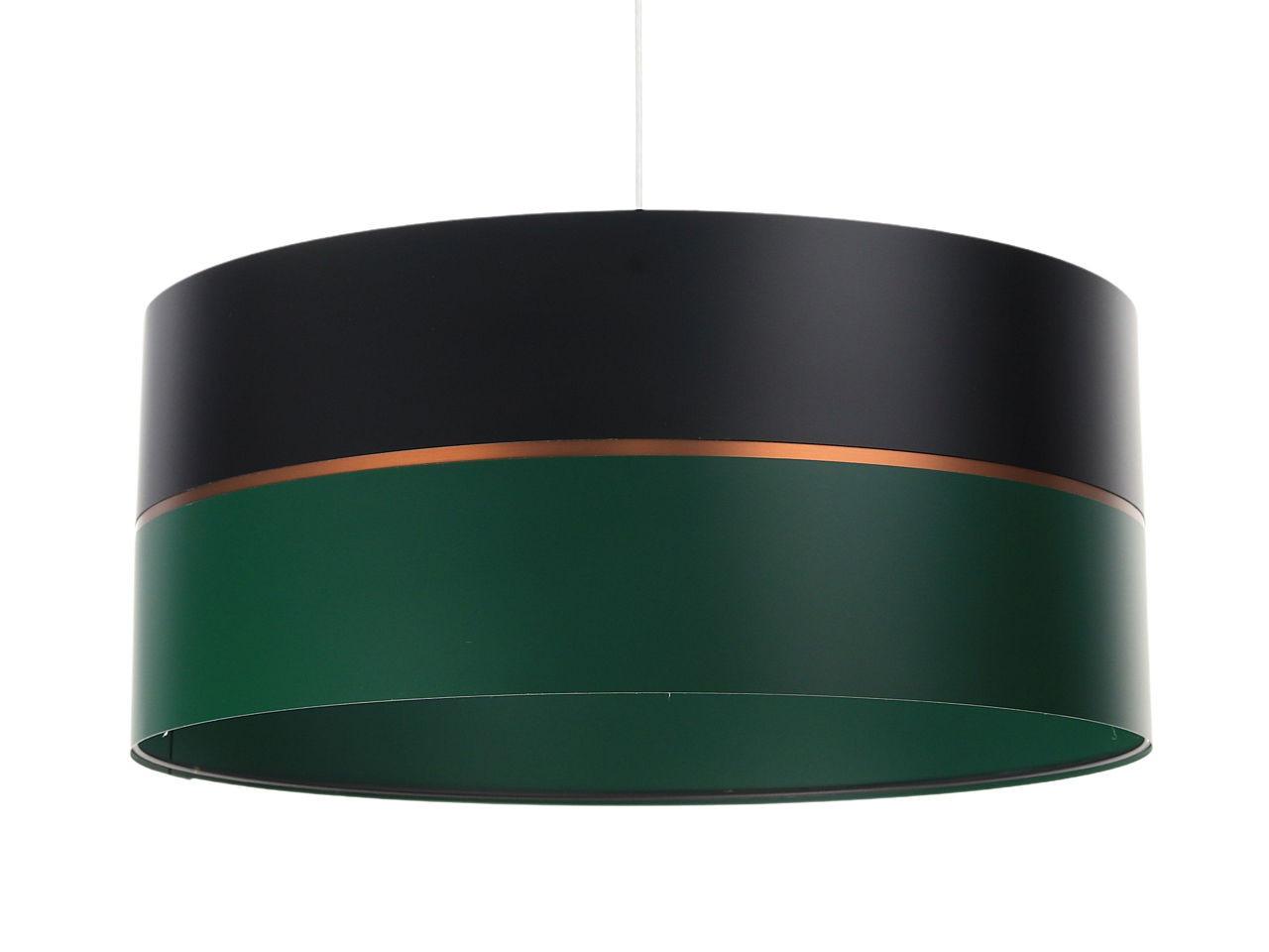 HÄNGELEUCHTE Grün 50/21 cm - Schwarz/Grün, Kunststoff (50/0.8/21cm) - ONZENO
