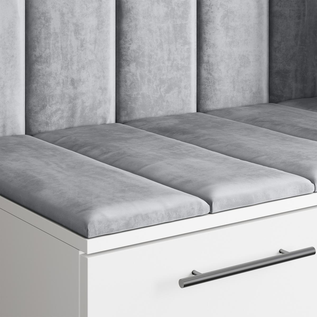 GARDEROBENSCHRANK REMA 150/240/60 cm Modern Eichefarben - Eichefarben/Hellgrau, Holzwerkstoff (150/240/60cm) - MASSENO