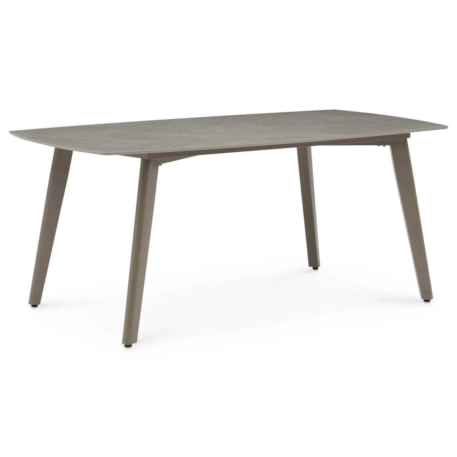 GARTENTISCH MEZA - Champagner, Metall (90/180/75cm) - IDIMEX
