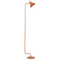 STEHLAMPE Orange Rimava - Orange, Metall (23/23/154cm) - Beliani