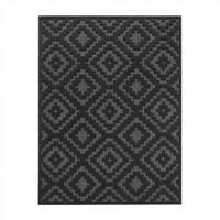OUTDOORTEPPICH Ethno Anthrazit 80 x 150 cm - Anthrazit, Kunststoff (80/150cm) - TT Home