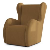SESSEL MASTI Polstersessel Loungesessel ergonomisch, Gelb - Gelb, Holzwerkstoff/Kunststoff (74/100/86cm) - MASSENO