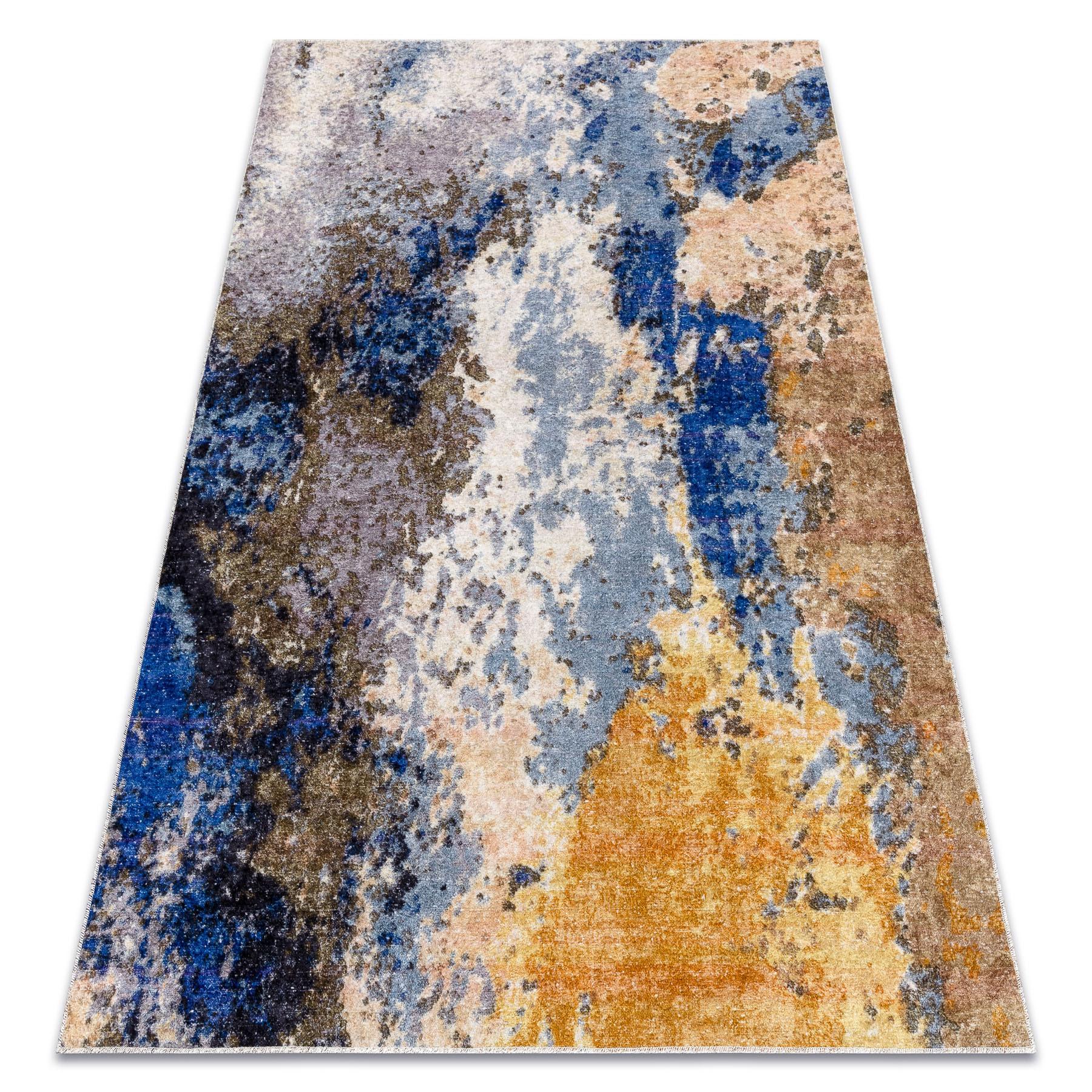 TEPPICH Miro 120/170 cm - Blau, Textil (120/170cm) - rugsX