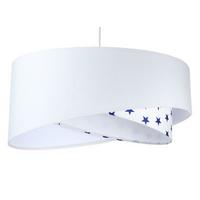 HÄNGELEUCHTE Weiß 50/23 cm - Weiß, Kunststoff (50/1/23cm) - ONZENO