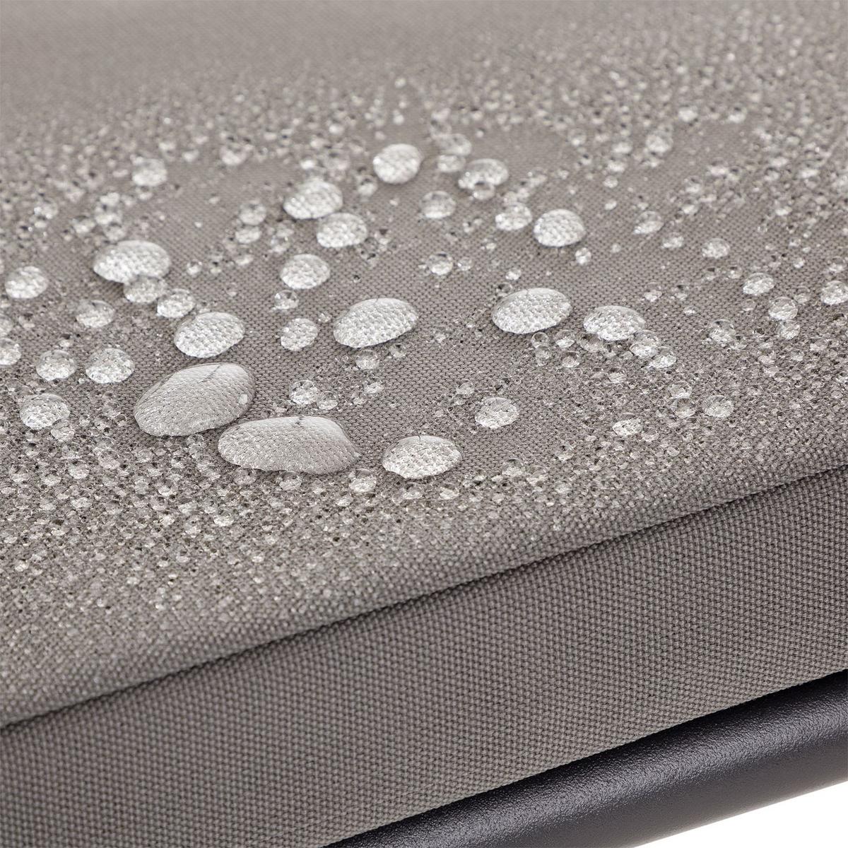GARTENSTÜHLE VOLONTE 6er-Set grau - Grau, Textil (56/81/65cm) - IDIMEX