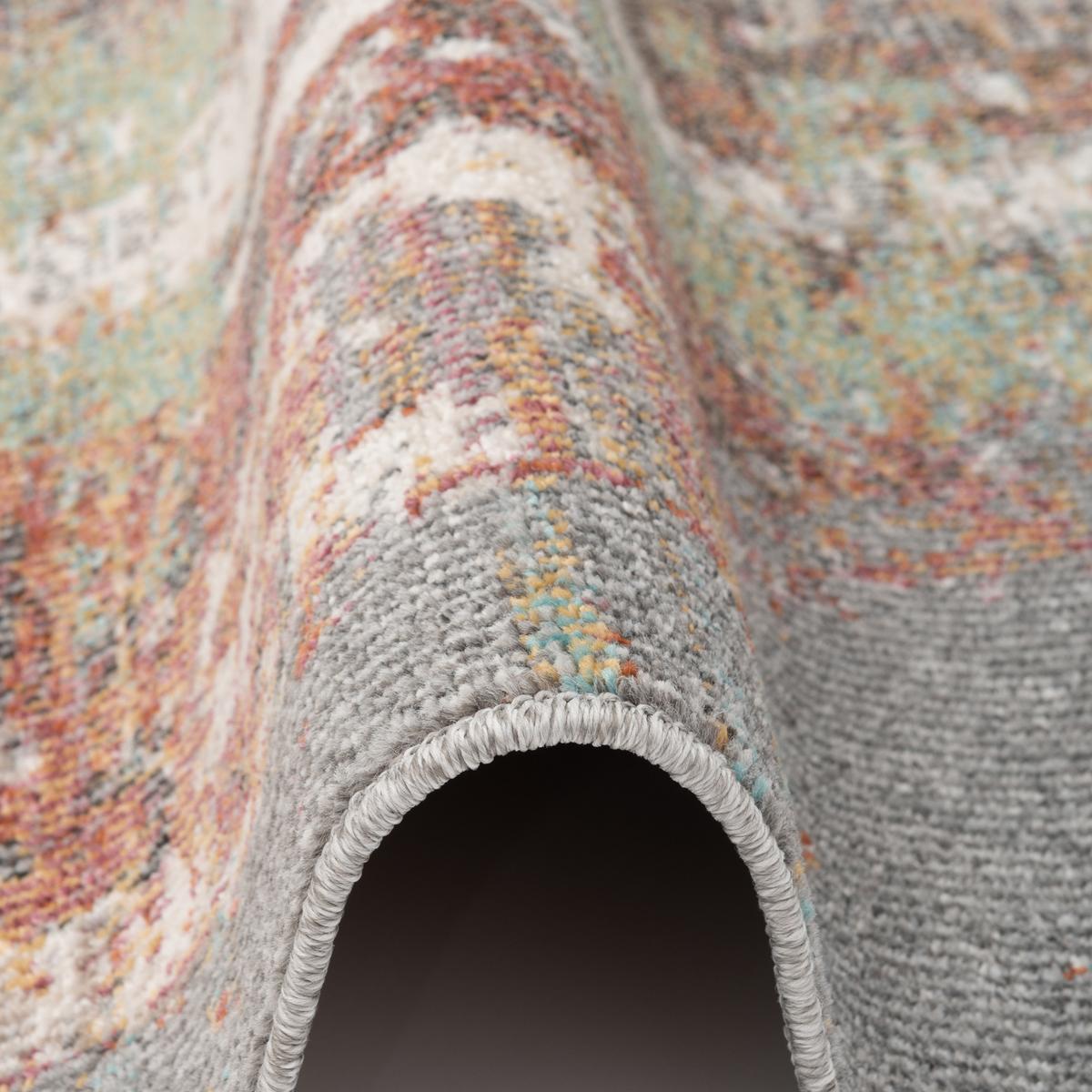 DESIGNER IN UND OUTDOOR TEPPICH VINTAGE MUSTER - Naturfarben, Textil (120/170cm) - Pergamon