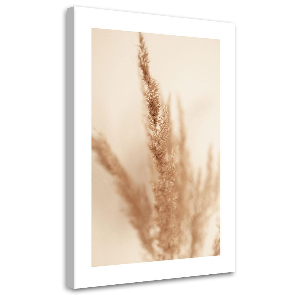 KUNSTDRUCK Beige 80/120 cm - Beige, Textil (80/120cm) - KUNSTLOFT