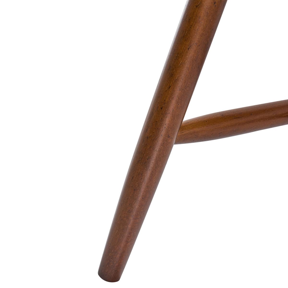 ESSZIMMERSTUHL 2er-Set Holz Braun Burges - Braun, Holz (50/90/56cm) - Beliani
