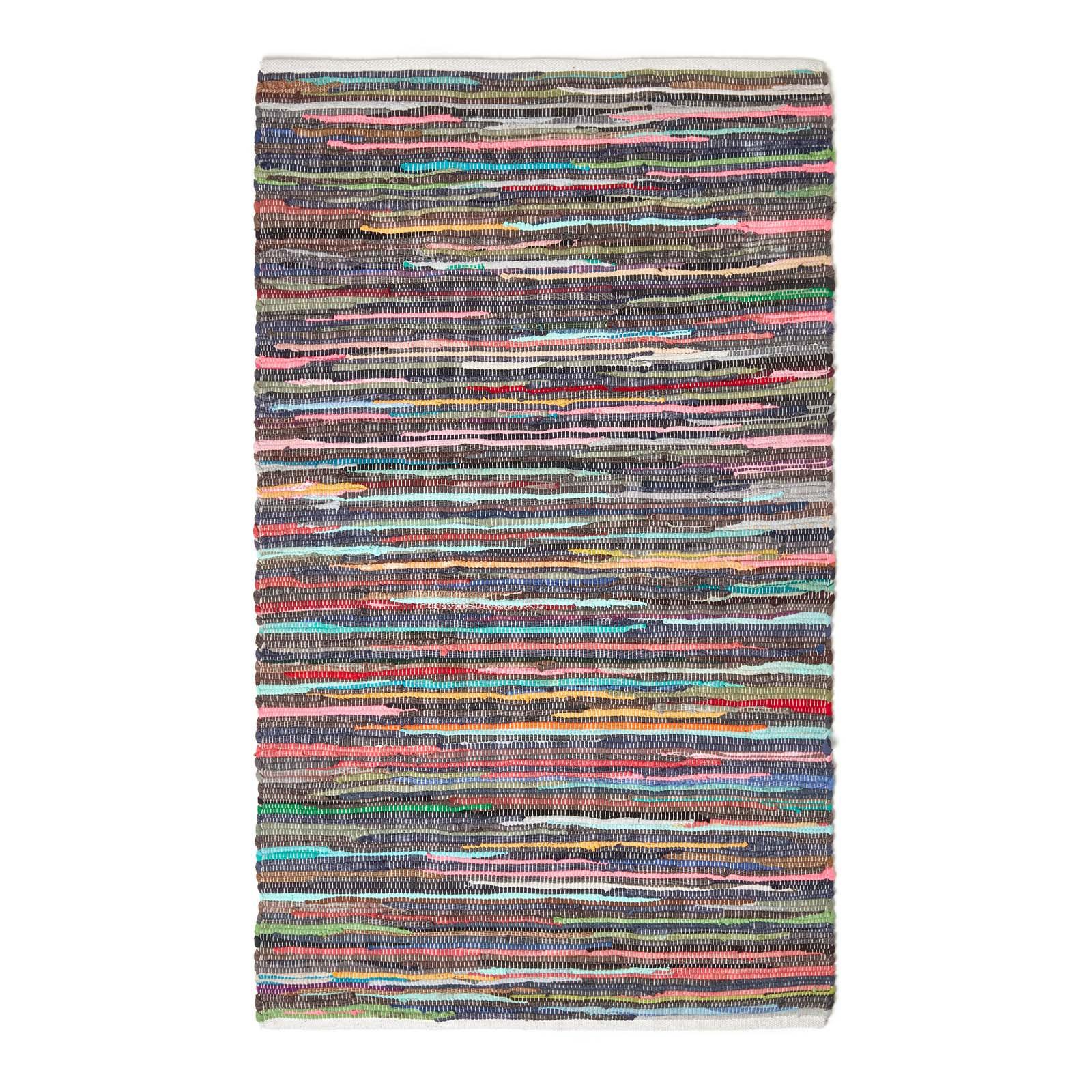 FLICKENTEPPICH bunt gestreift 120/180 cm - Multicolor, Textil (120/180cm) - Homescapes